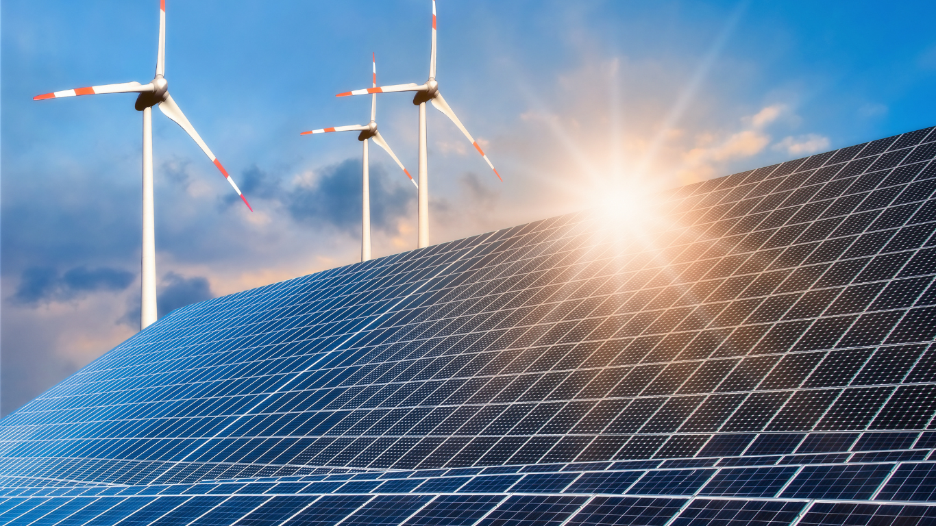 Solar Panel Background