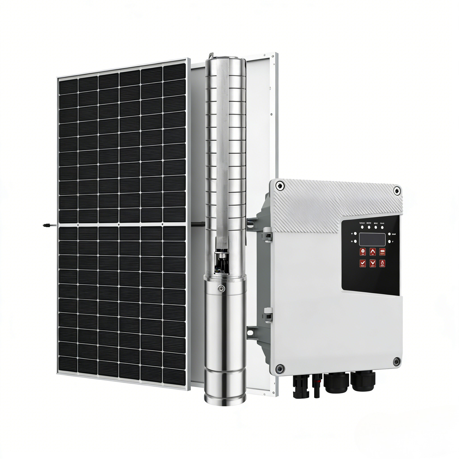 AC/DC Solar Submersible Pumps